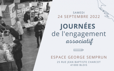 Journée de l’engagement associatif le 24 septembre 2022 à Blois