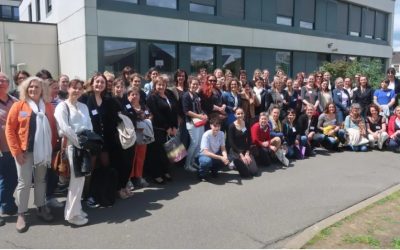 Forum « Une femme, un métier » au collège Jean Emond à Vendôme le 12 mai dernier, Femmes 41 y était !