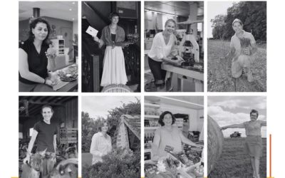 Rencontre entre Femmes 41 et des élèves dans le cadre de l’expo photos “Elles entreprennent en ruralité” à Mondoubleau, une belle initiative !